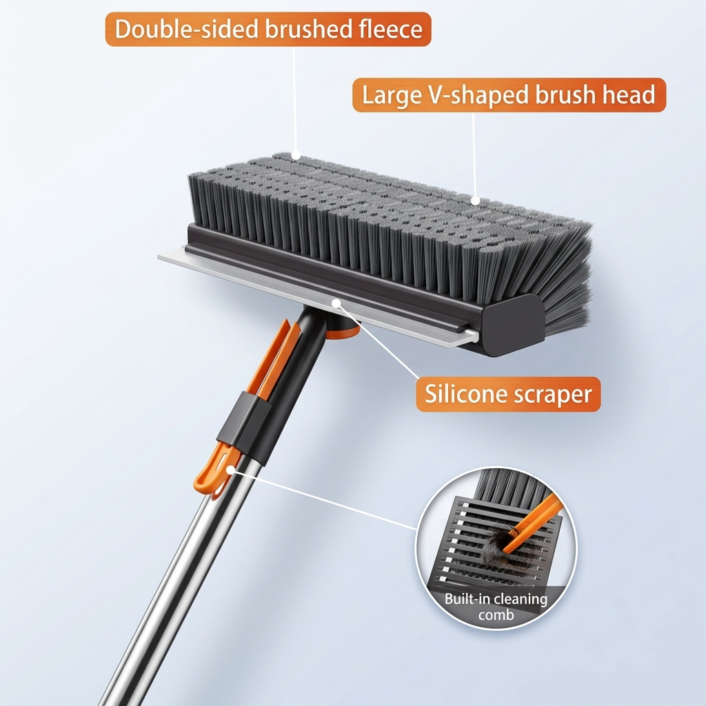 Felsinna™ 3-in-1 Rotating Floor Brush